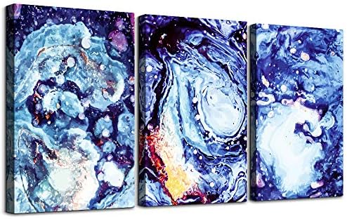 3 Piece Framed Abstract Canvas Wall Art for Living Room Bathroom Wall Decor Modern family Kitchen Wall Paintings office Bedroom Decoration Blue Ink Inspiration Canvas pictures Artwork for Home Walls 3 Piece Framed Abstract Canvas Wall Art for Living Room Bathroom Wall Decor Modern family Kitchen Wall Paintings office Bedroom Decoration Blue Ink Inspiration Canvas pictures Artwork for Home Walls