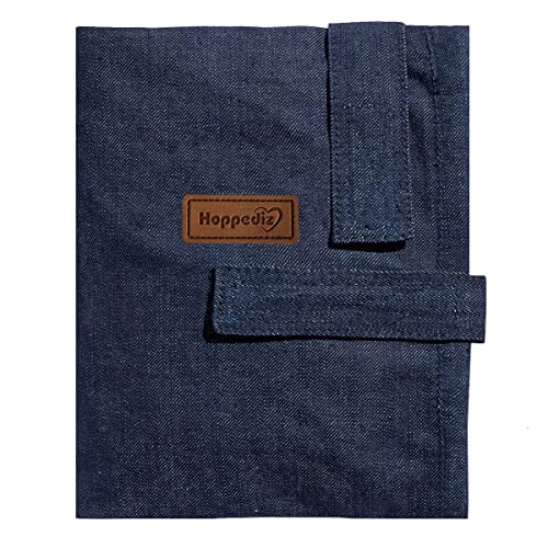 Hoppediz Wickelmax, die Wickelunterlage für unterwegs, Dark Denim