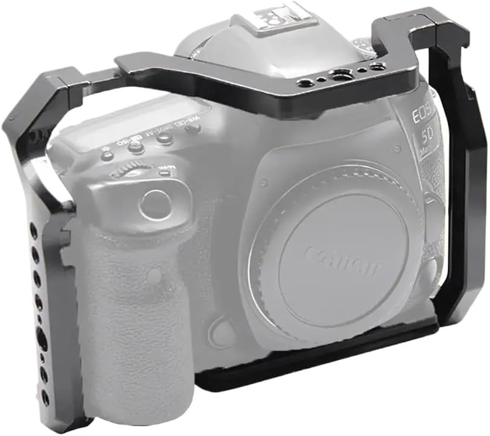 Canon EOS 5D Mark IV ＋ カメラゲージ Amazon.co.jp: Canon EOS 5D Mark II III IV DSLR用メタルカメラケージ