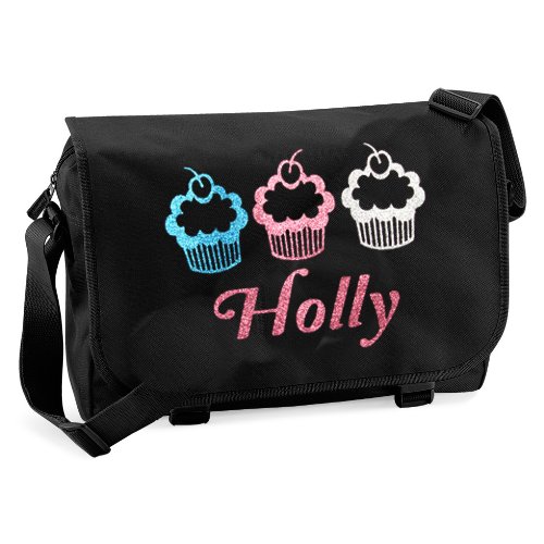 Sac fille noir Edward Sinclair 11L | Cartable d'école 41x31x12 cm pour fillette