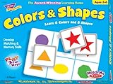 Trend T58103 Trend Colors and Shapes Match Me Game, Ages 3-6