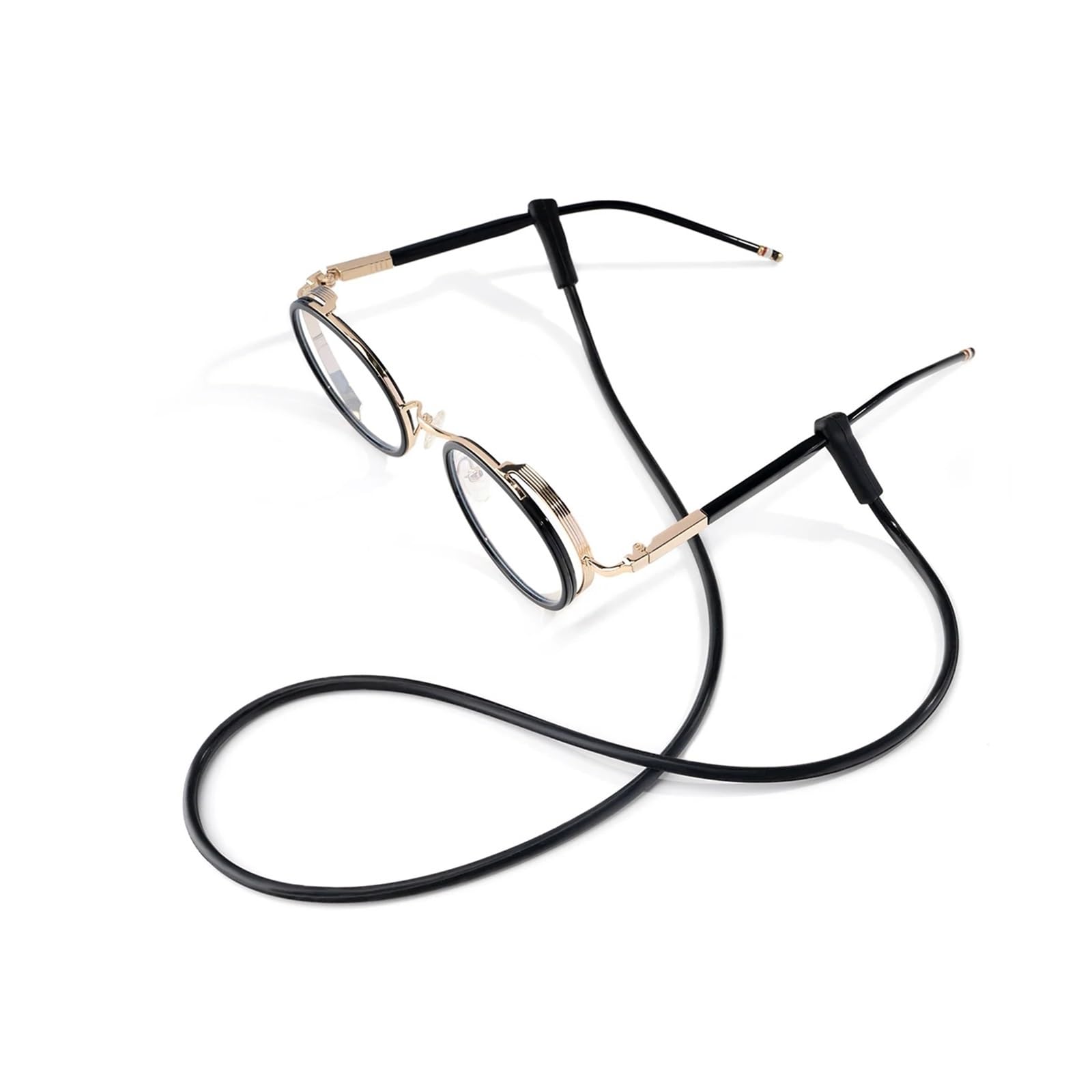 Brillenkette, 60 Stück, Silikon-Brillenschnur for Sportbrillen, Halsband-Zubehör, um EIN Herunterfallen zu verhindern
