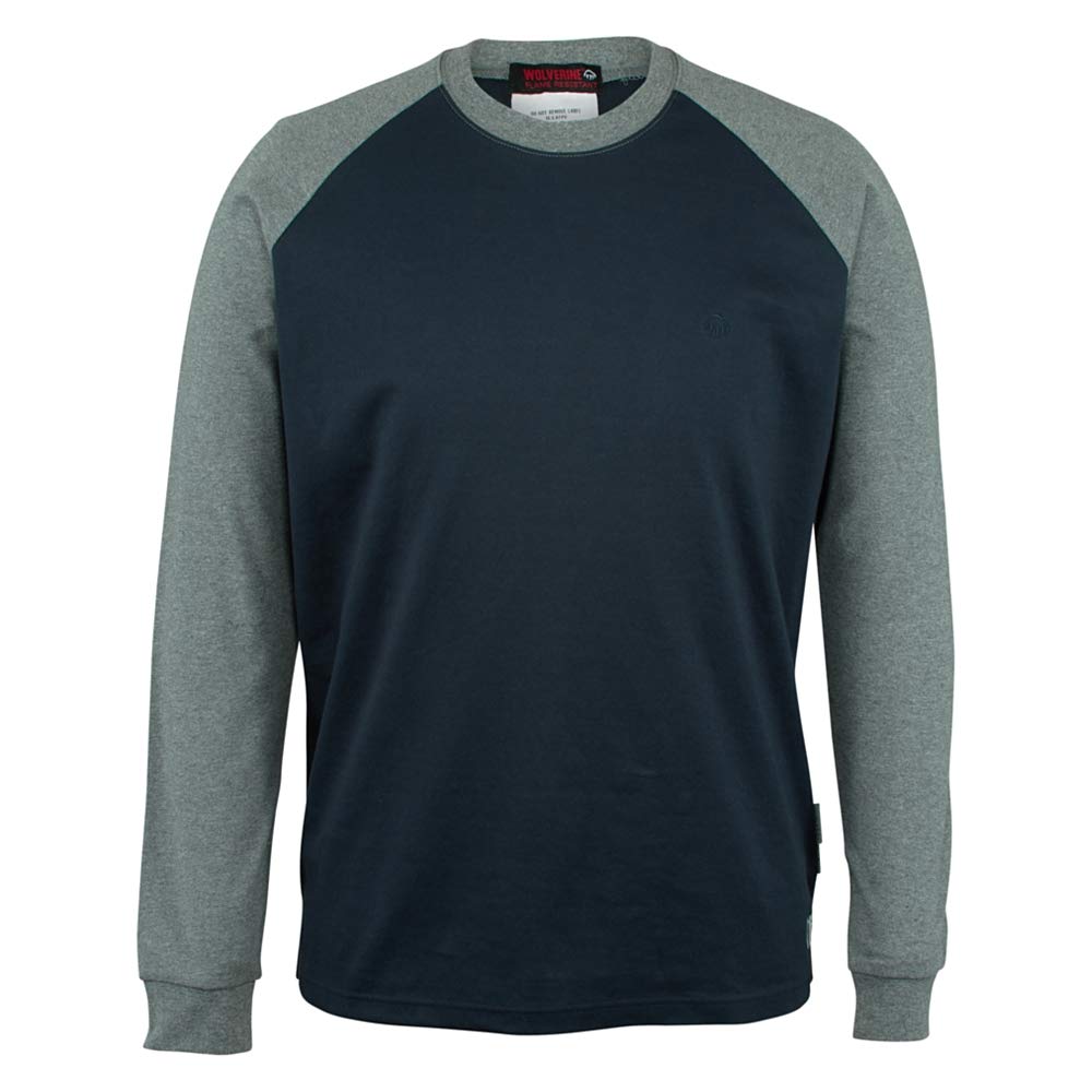 Wolverine mens Flame Resistant Brower Long Sleeve Tee T-Shirt