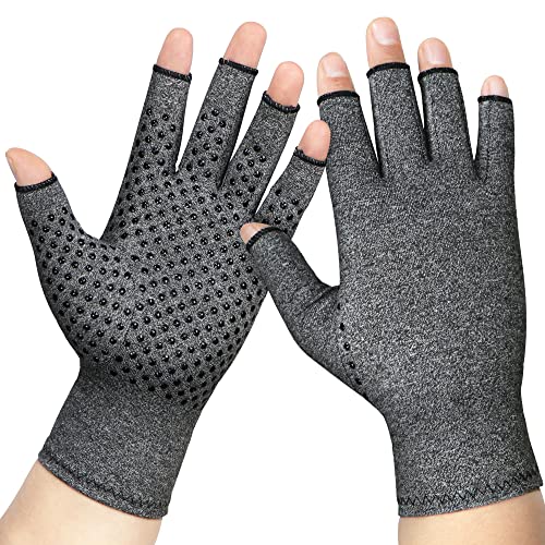 Arthritis Gloves for Women and Men for Pain -Compression Gloves for Swelling, Rheumatoid osteoarthritis,and Arthritis Handsï¼ˆ1 pairï¼‰ (L)
