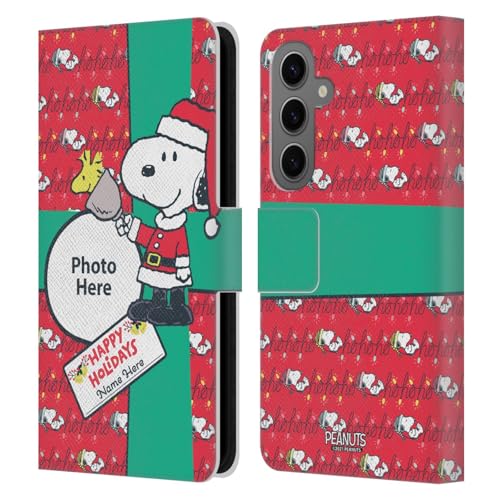 Coque personnalisée Peanuts Samsung Galaxy S25 protège-cartes cuir