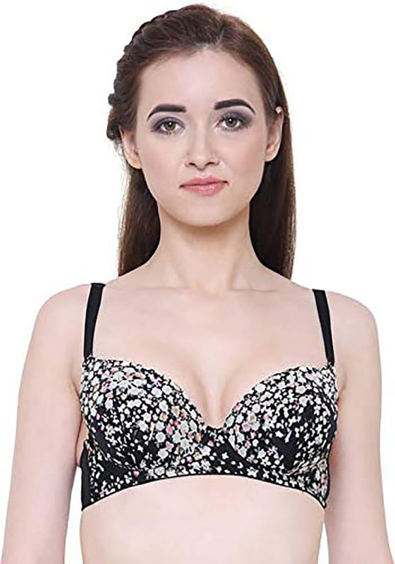 Image of Brachy Women's Polyamide & Elastane Heavily Padded Wired Push-Up Bra