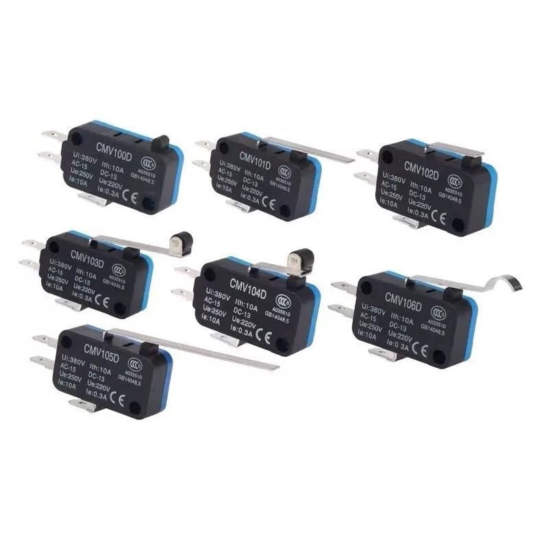 Interruptor CM106D NO NC microconmutador final de carrera CMV16001C2 para automatización 16A 3