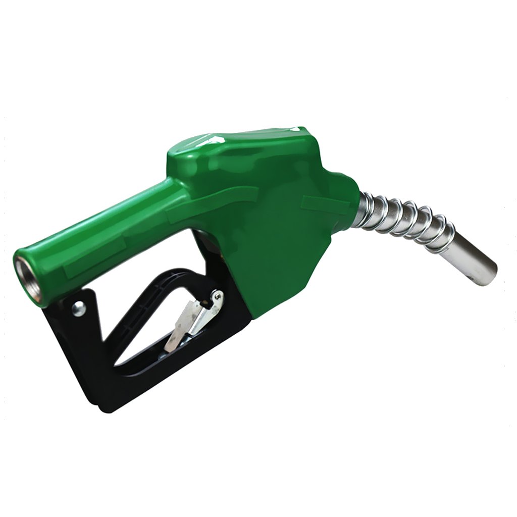 Perfeclan Pistolet à Essence Automatique pour Station-Service - Nouveau Modèle Performant, Vert