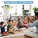 PATIKIL 6 Rolls 157Ft Carpet Marker Strips, Nylon Floor Tape for Areas and Flow Line Up for Classroom, Social Distance, Office, Light Blue