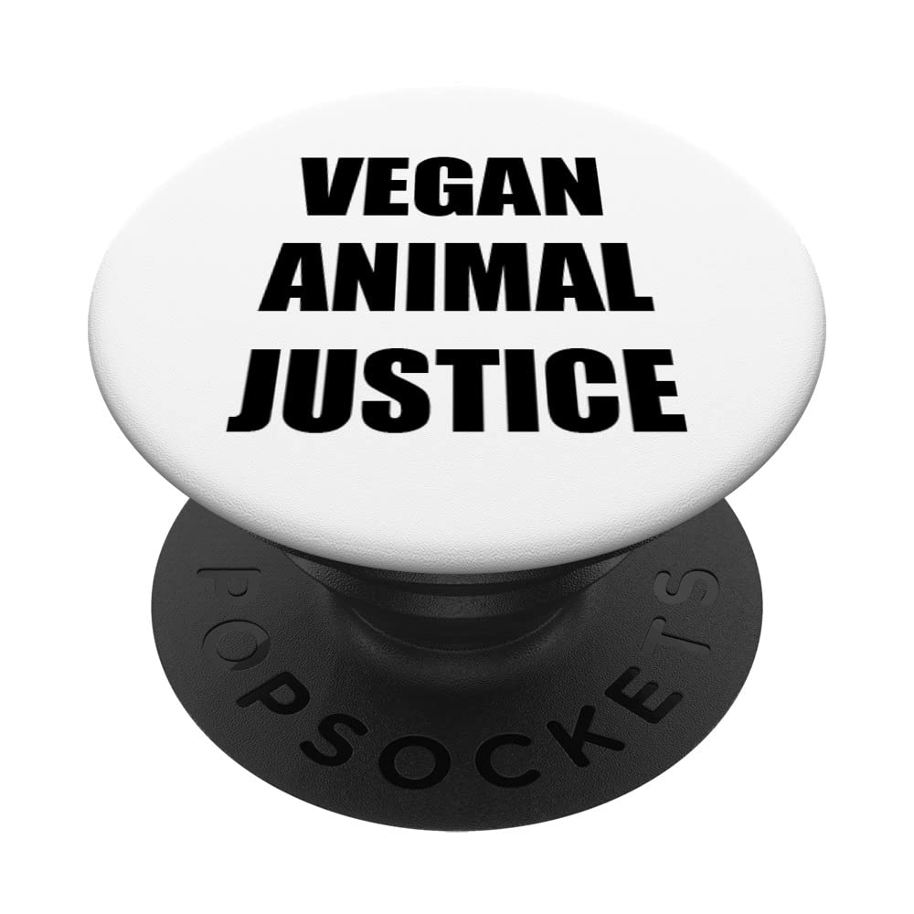 Vegan Animal Justice PopSockets Swappable PopGrip