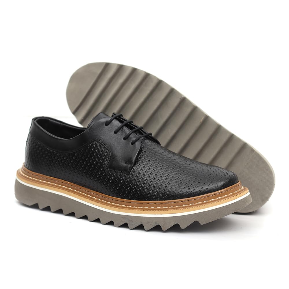Sapato de Couro Oxford Masculino Derby Tratorado Premium em promoção! Veja a oferta e mais achadinhos de Sapatos 8 Hoje é o melhor dia para comprar Sapato de Couro Oxford Masculino Derby Tratorado Premium com aquele preço maroto! Promoção! Aproveite a oferta! 8