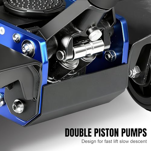 Image of Jack Boss 3 Ton Off Road Jack with Big Wheels, Dual Pumps Hydraulic Lift, Heavy Duty Off Road for Trucks and SUV, Off-Road Vehicle Jack