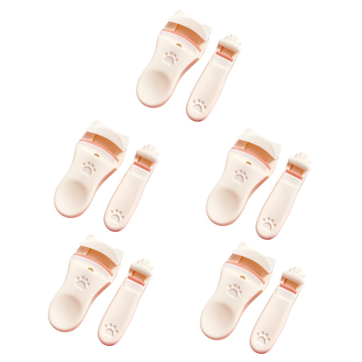 FRCOLOR 10piezas Para Pestañas Rizador De Pestañas Profesional Portátil Herramienta De Maquillaje Para Diseño Ergonómico y De Usar