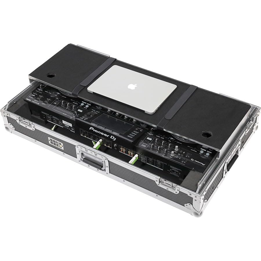 Walkasse WMC-PROXZLTS Flight Case Sistema DJ Todo en uno Pioneer XDJ-XZ Plata (Sopt. Ordenador y Ruedas)