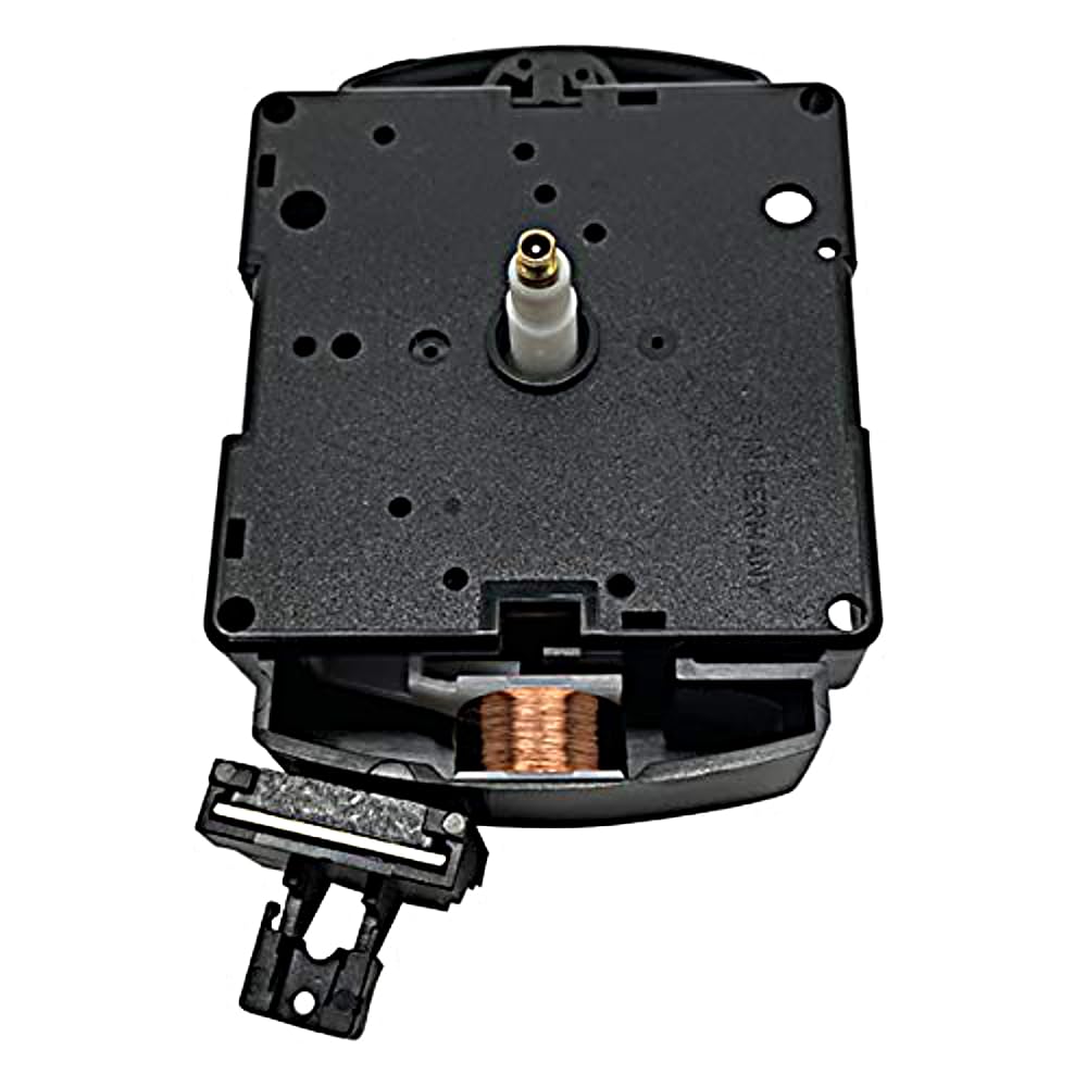 New Replacement Quartz German UTS Euroshaft Clock Pendulum Movement Mechanism (16mm shaft - suitable for clock faces 4-6mm thick)