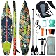 Niphean 380 cm Stand Up Paddling Board, 280 kg Tragfähigkeit Touring SUP Board mit Komplettem SUP-Zubehör&Kickpad, Stabiles Inflatable Paddle Board for Adults Racing-Surfing (Anfängerfreundlich)