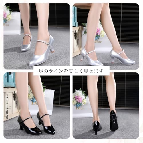 FLORPERRY レディースラテンシューズ 24.5cm