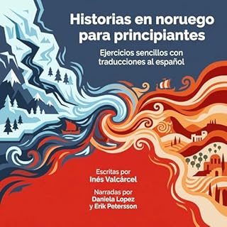 Historias en noruego para principiantes Audiolibro Por In&eacute;s Valc&aacute;rcel arte de portada