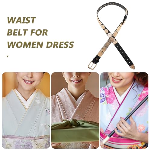 Vintage Belt: Adjustable Double Buckle Waist Belt For Cosplay Theme Parties - Chinese Style Waistband For Dresses Hanfu Renaissance Costumes3