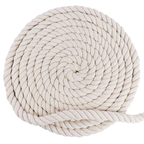 Baumwollseil 6mm-30mm Natur-Baumwolle Seil Baumwollseil 6mm-30mm Natur-Baumwolle Seil