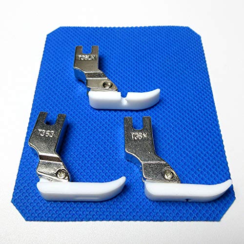 3 Pies de Teflón para Cremallera y Costuras Juki miniatura 3