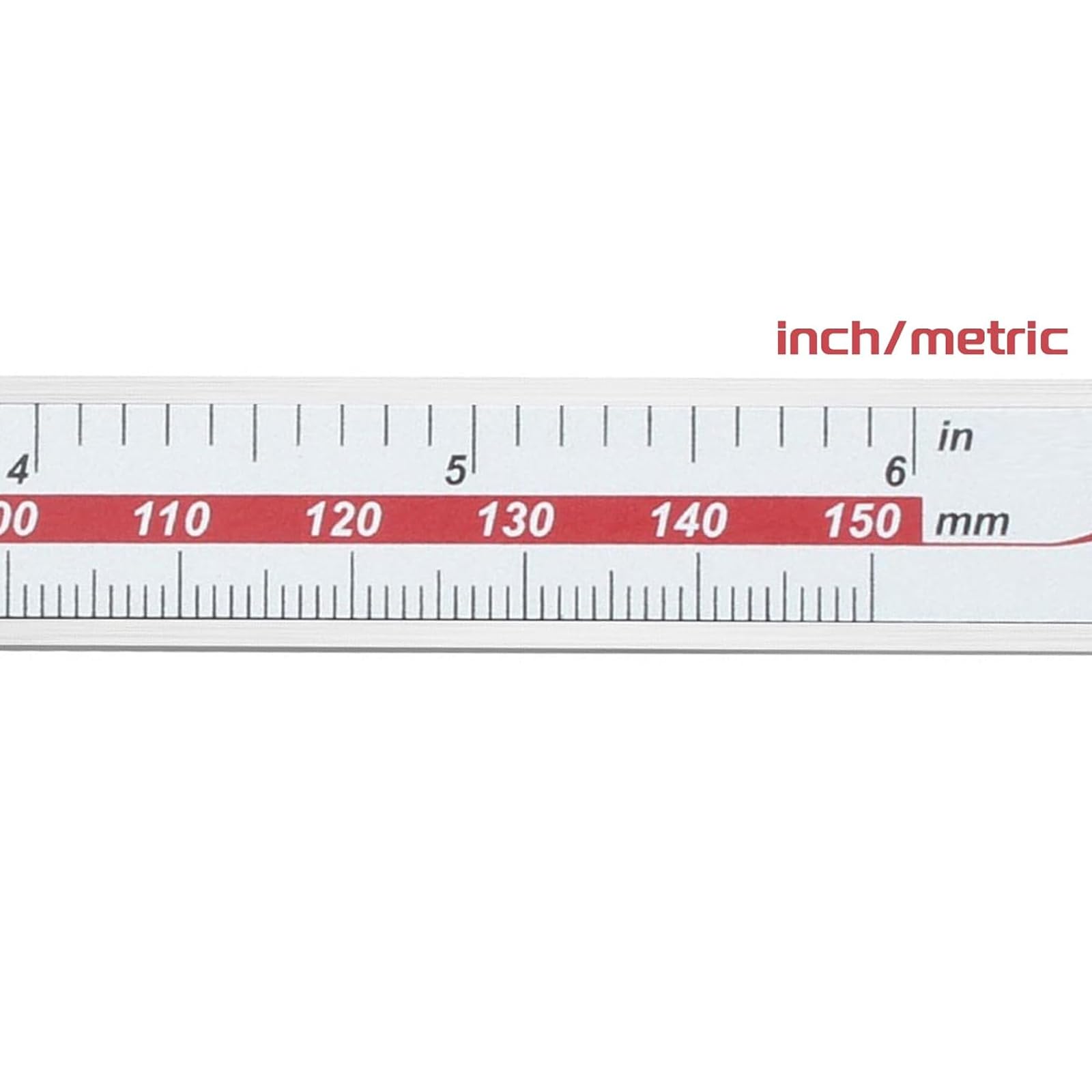 Cyfrowe narzędzie do pomiaru suwmiarki, zakres pomiarowy 15 cm, rozdzielczość 0,0005"/0,01 mm, idealne do pomiaru grubości rowków i rur