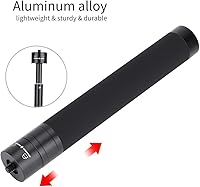 Vista 3 de Barra de extensión - Trípode Extensor de aleación de aluminio Gimbal Selfie Stick Barra de extensión 1/4 '' Tornillo extensor poste para DJI Zhiyun