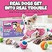 rubyloo Vet Wrap for Dogs – Funny Dog Bandage for Wounds – Girls 6 Pack 2