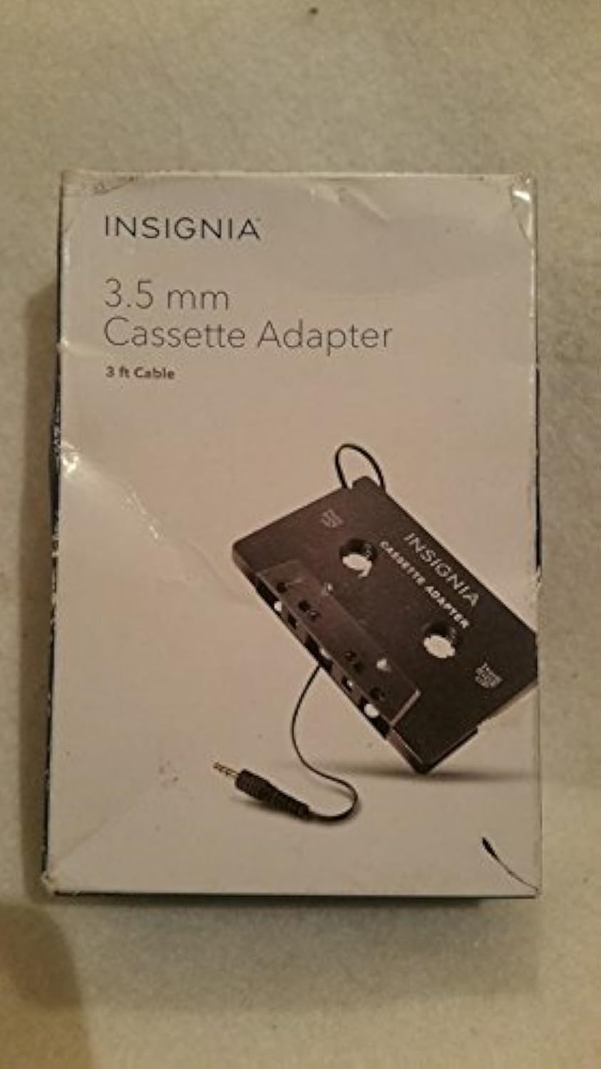 Insignia 3.5mm Cassette Adapter product packaging