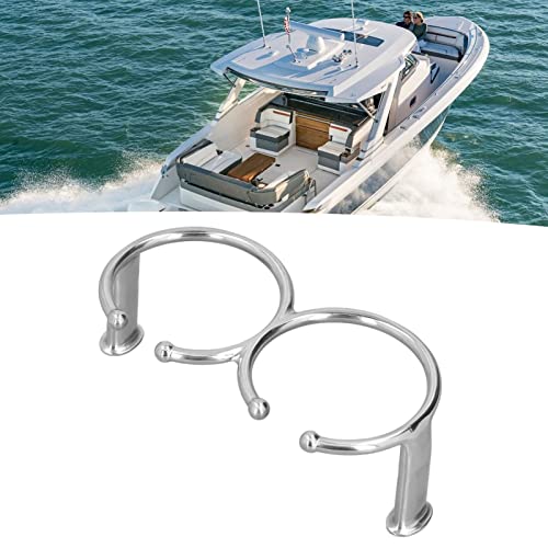 Portavasos de Acero Inoxidable para Barco con Base Sólida miniatura 3