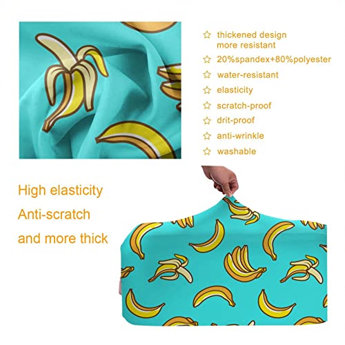 Khairuly Bananas Travel Suitcase Protector Elastic Washable Luggage Cover With Concealed Zipper X-Large3