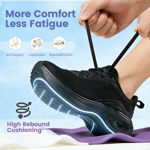 Chaussures de course confortables contre la fatigue des pieds au jogging - 4