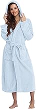 Serviettes Et Sorties de Bain Homme Femme Coton Éponge de Sauna en Flanelle Col V Peignoir de Bain Haute Absorción Douche Couleur Unie de Nuit Doux Serviette Épaisse en Grande Taille Doux et Moelleux