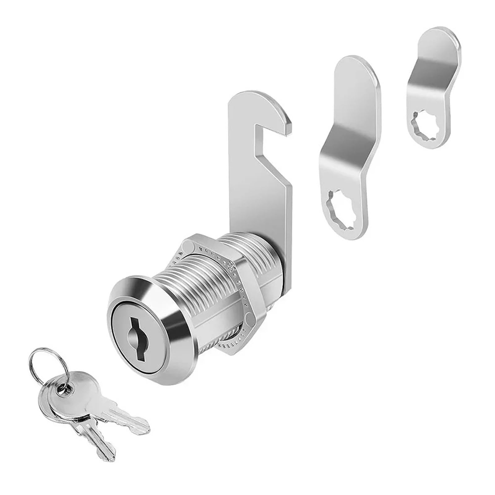 Ntbpeyzvqf 30Mm C Cabinet Box Locker Cam Lock 16/30Mm Drawer Mailbox Accessories With Keys 1Pcs(30Mm C)