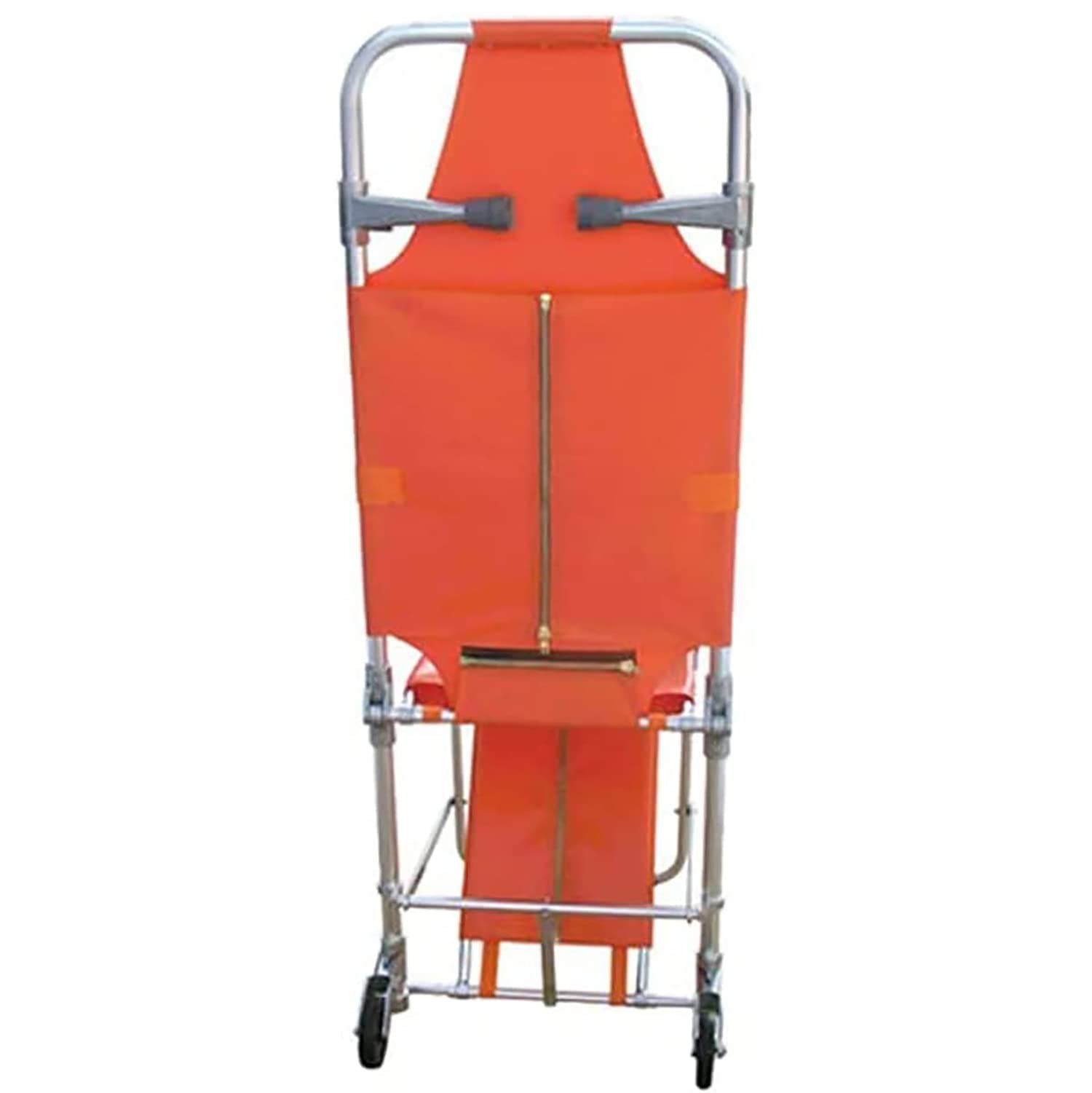 Camilla de Rescate de Emergencia, Silla Plegable de Aluminio, Camilla de evacuación para ambulancias, Bomberos, escaleras, con 2 Patas de Apoyo y Ruedas.