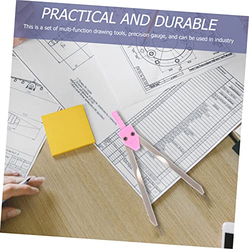 Operitacx 3Pcs Bússolas Paquímetro Digital Cuidados Com Metal