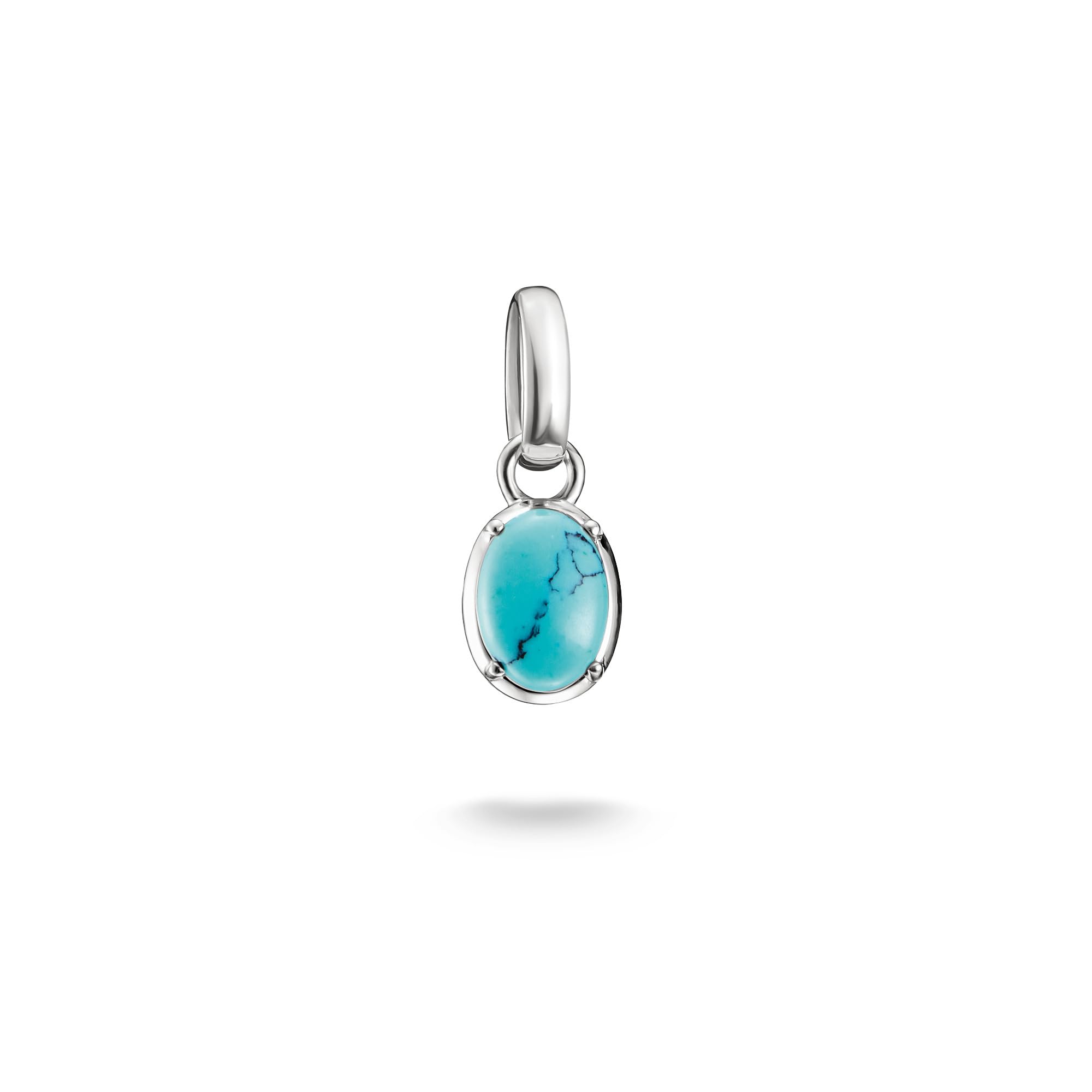 Thomas Sabo CC1340-404-17 Silver Charm Pendant Birthstone Jewellery
