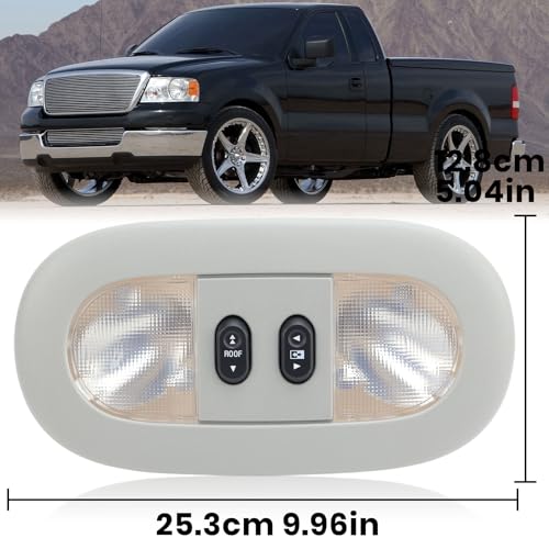 Luz LED de lectura interior compatible Ford F150 2004-2008 miniatura 6