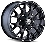 MAYHEM WARRIOR Matte Black Wheel (17 x 9. inches /5 x 127 mm, 18 mm Offset)