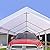PEAKTOP OUTDOOR 10x20 ft Heavy Duty Carport with Removable Sidewalls, Portable Car Canopy, Garage Tent, Boat Shelter with Reinforced Triangular Beams, White
