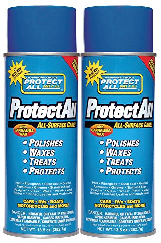 Protect All 62015-02 All Surface Cleaner and Polish Aerosol, 13.5 fl. oz., 2 Pack