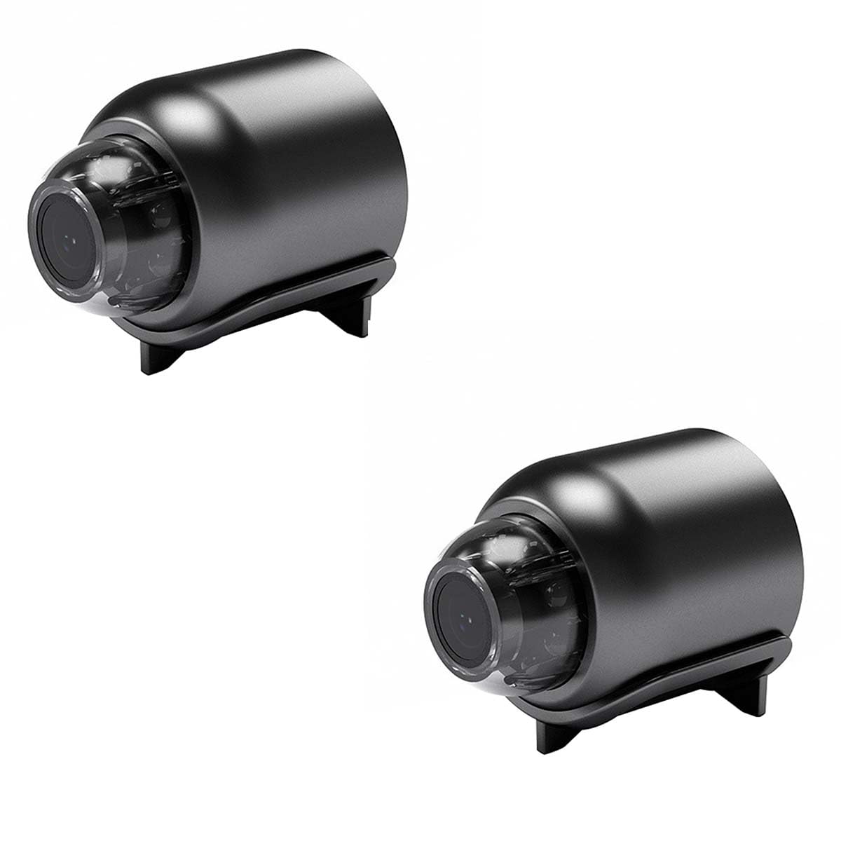 Mini Camera -1080P WiFi Hidden Wireless Secret Magneti Mini Baby Spy Home Security Micro Small Surveillance with Motion Detection App Control (2PCS)