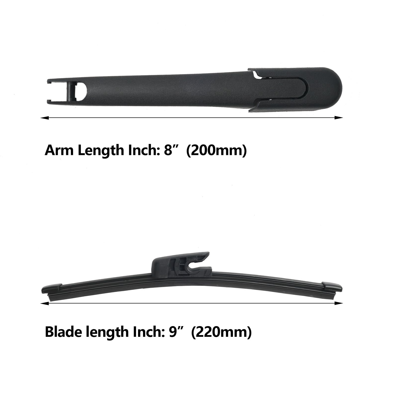 Rear Wiper Blade And Arm For Hyundai Veloster 2012-2015 Back Windshield Wiper - Foto 11