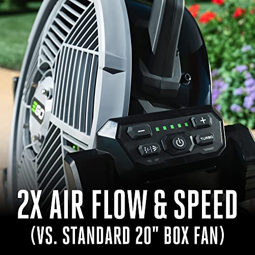 Image of EGO POWER+ Portable Misting Fan, Outdoor Electric 18 inch 5 Speed Fan, Battery and Charger Not Included - FN1800