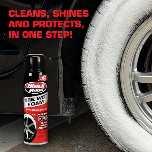 Black Magic Tire Wet Foam