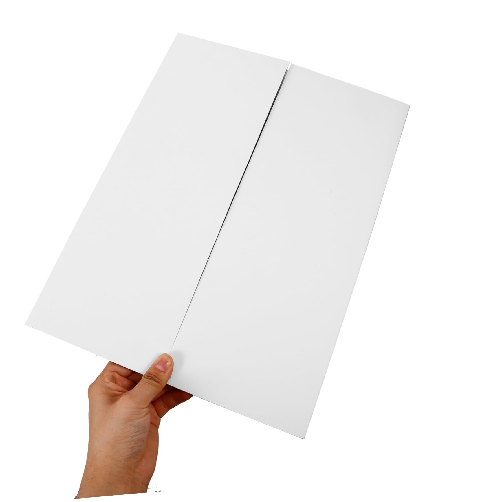 Faltbare Weiße Trifold Poster Board Präsentationstafel mit Doppelseitigem Klebeband Teiliges Vielseitig für Messen Ausstellungen und Professionelle Präsentationen