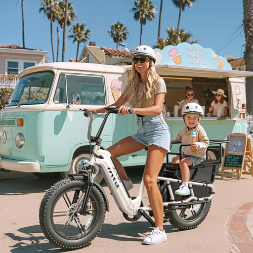 TST Electric Bike for Adults, 1500W Peak Motor Ebike with