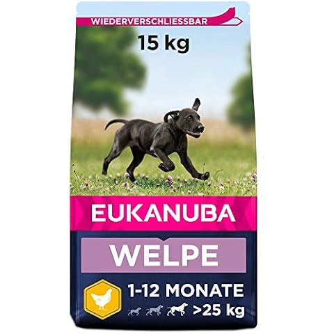Eukanuba Welpenfutter mit frischem Huhn Cover