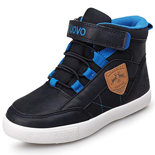UOVO Kinderschuhe Jungen Turnschuhe Jungenstiefel Sneaker Outdoor rutschfeste weiche Stiefel Blau Gr.36 Cover