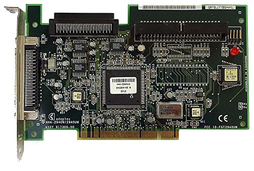 funzionante Scheda SCSI Adaptec AHA-2940UW PCI